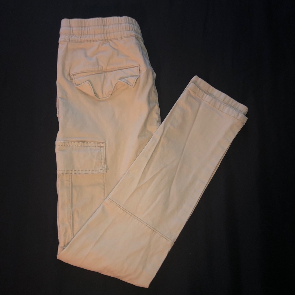 Pacsun Khaki Skinny Fit Cargo Joggers